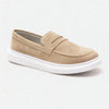 Sapato Mocassim Masculino Loafer Areia Viego