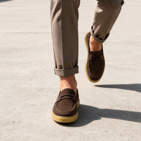 Sapato Mocassim Masculino Loafer Marrom | Loja Viego