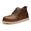 Sapato Moc Toe Masculino Estilo Britânico