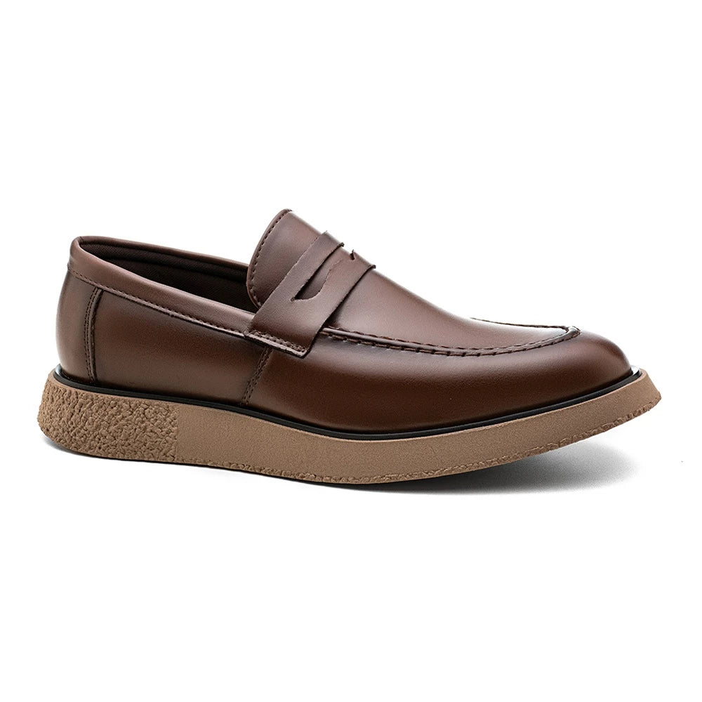 Sapato Mocassim Masculino Loafer Classic Viego Marrom Loja Viego