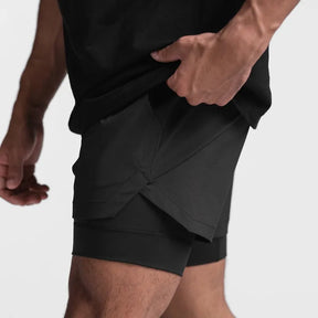 Short DryFit de Compressão Masculino Loja Viego short short 2 em 1 short de academia Short DryFit de Compressão Masculino short masculino short masculino esportivo