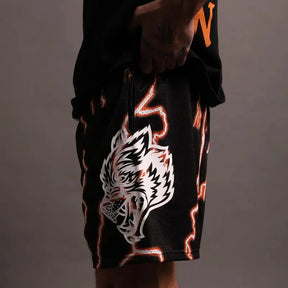 Short Masculino Esportivo Wolves Americano Laranja Loja Viego short short masculino short masculino esportivo Short Masculino Esportivo Wolves Americano