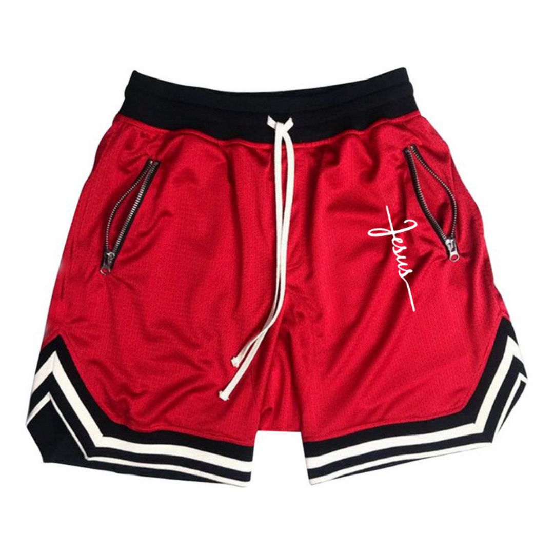 Short Masculino para Academia Ultra Fast Viego Vermelho Loja Viego