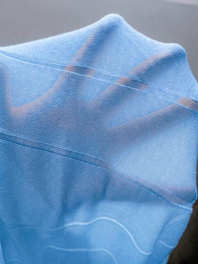 Suéter Masculino Tricô Comfort Gola Redonda Azul Loja Viego