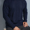 Suéter Masculino Tricot Azul Royal