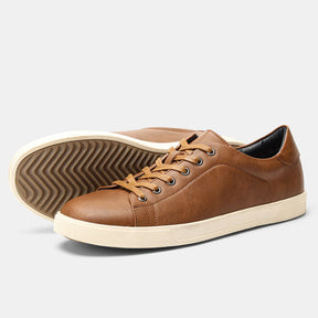 Tênis Sapatenis Masculino Casual Marrom Tracing Loja Viego