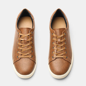 Tênis Sapatenis Masculino Casual Marrom Tracing Loja Viego