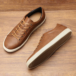 Tênis Sapatenis Masculino Casual Marrom Tracing Loja Viego