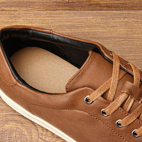 Tênis Sapatenis Masculino Casual Marrom Tracing Loja Viego