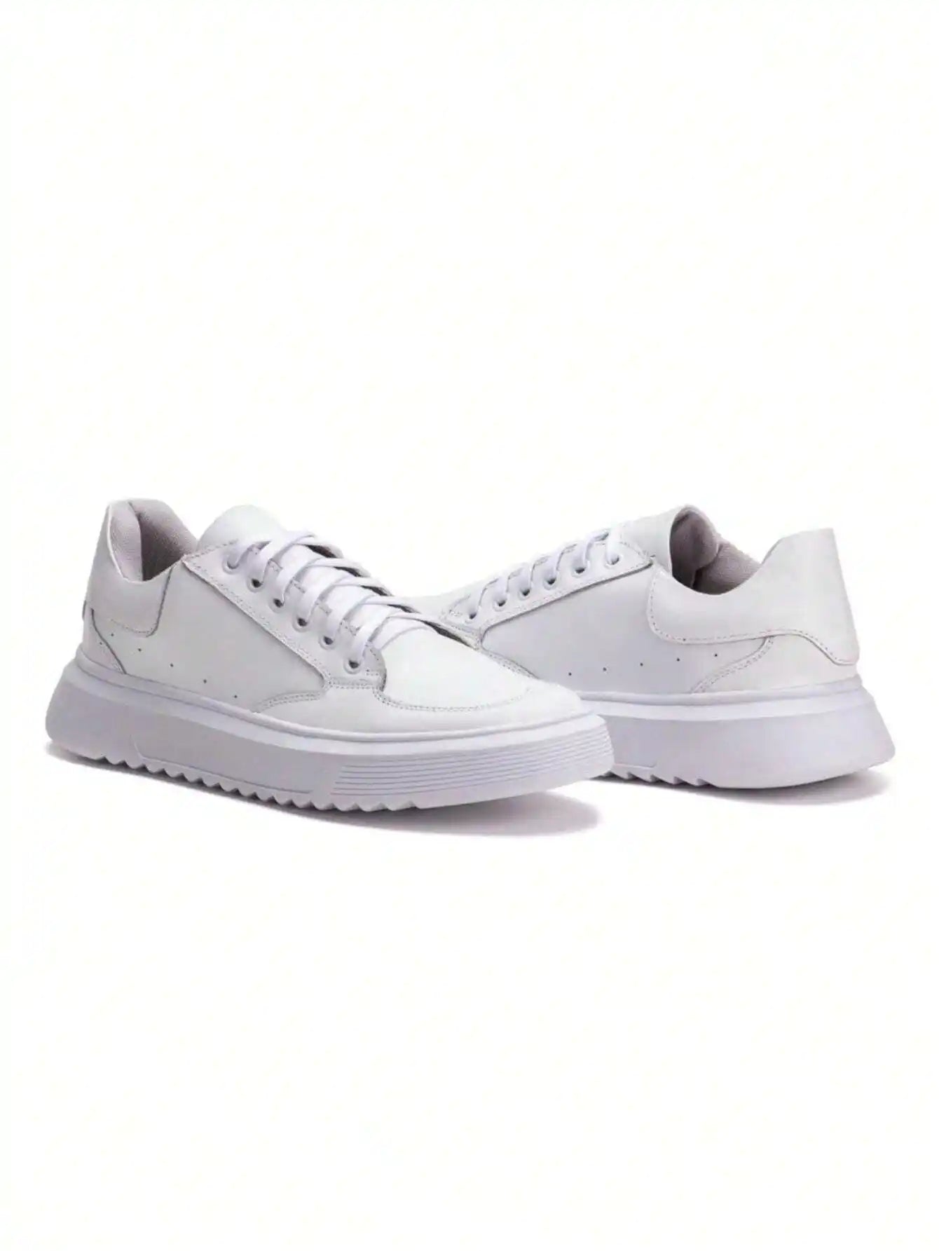 Tênis Branco Masculino Casual Sola Alta Loja Viego tenis branco tenis branco masculino tenis branco masculino casual tenis masculino tenis masculino casual tenis masculino retro Tênis Tênis Branco Masculino Casual Sola Alta