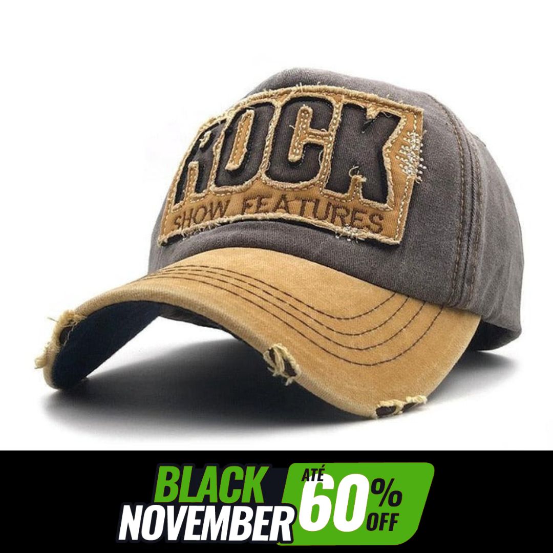 Boné Rock Original Loja Viego bone bone aba curva bone jeans bone masculino original boné masculino boné masculino promoção Boné Rock Original