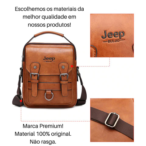 Bolsa Mochila de Couro Masculina Ombro Pequena Loja Viego bolsa de ombro masculina bolsa jeep masculina bolsa masculina Bolsa Mochila de Couro Masculina Ombro Pequena bolsa para homem