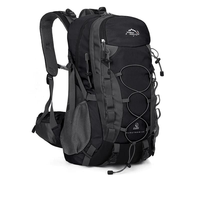 Mochila para Acampamento Resistente 40 Litros Preto loja viego camping mochila de acampamento mochila de acampamento 40l mochila para acampamento Mochila para Acampamento Resistente 40 Litros mochila para camping