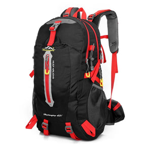 Mochila de Acampamento 40 Litros - Camping Tática Vermelho loja viego mochila de acampamento mochila de acampamento 40l mochila para acampamento mochila para camping