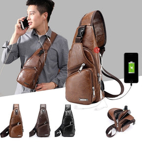 Mochila Masculina Couro Bolsa de Peito Jeep Loja Viego bag masculina de couro bag masculina transversal bag mochila Jeep Mochila Masculina Couro Bolsa de Peito Jeep mochila transversal