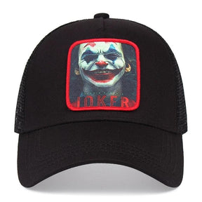 Boné Trucker Joker Preto Loja Viego bone bone aba curva bone masculino original bone preto boné masculino boné masculino promoção Boné Trucker Joker Preto