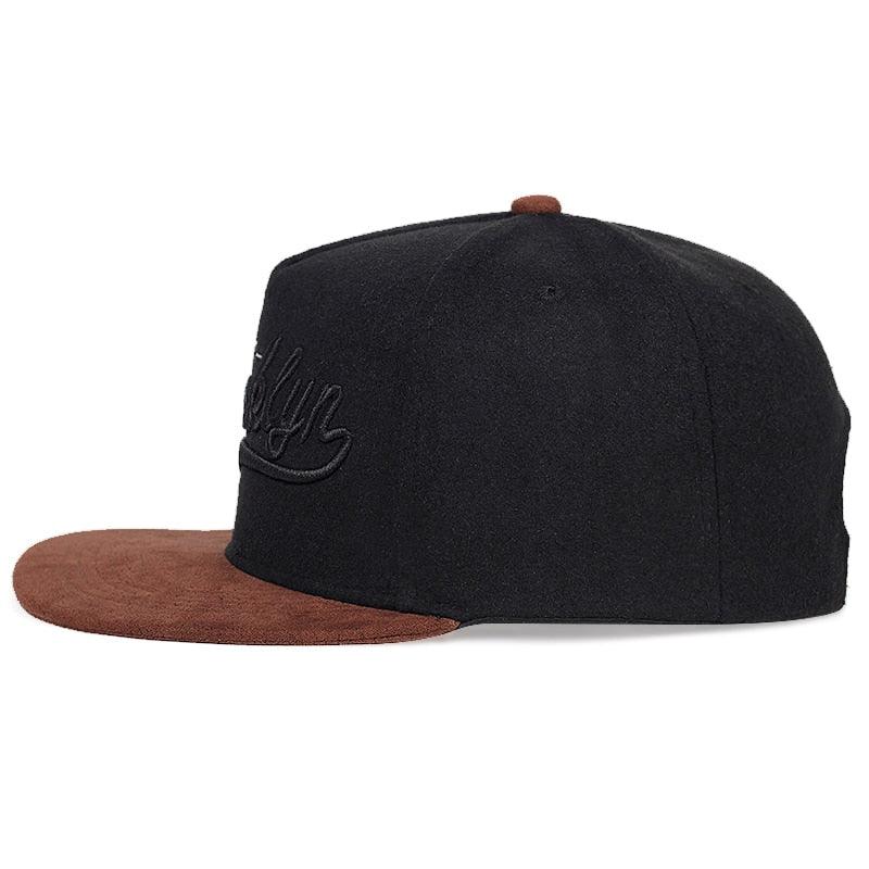 Boné Brooklyn Preto Aba Reta Loja Viego bone bone masculino aba reta bone masculino original bone preto bone trucker Boné Brooklyn Preto Aba Reta boné masculino boné masculino promoção