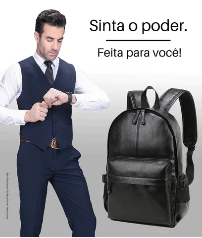 Mochila De Couro Masculino À Prova d'água Loja Viego mochila mochila couro mochila couro masculina mochila de couro mochila de couro legítimo mochila de couro masculino mochila masculina