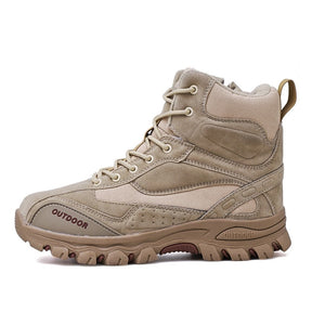 Bota Coturno Masculino Outdoor Bull Z Bege Loja Viego