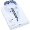 Camisa Xadrez Social Masculina Branca