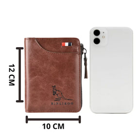 Carteira Masculina de Couro Kangaroo Loja Viego Carteira carteira de couro carteira de couro masculina carteira em couro Carteira Masculina Carteira Masculina de Couro Kangaroo carteira slim carteira slim couro