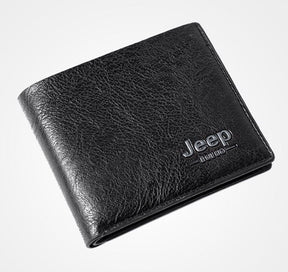 Carteira Masculina JEEP Compacta Casual Preto Loja Viego Carteira Carteira Antifurto Carteira de Couro carteira de couro masculina carteira em couro Carteira Masculina Carteira Masculina JEEP Carteira Masculina JEEP Compacta Casual Carteira Slim