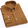 Camisa Social Xadrez Masculina Marrom